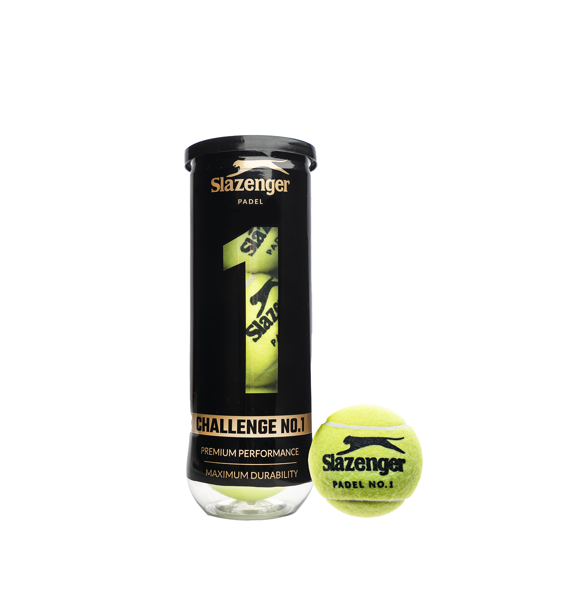 Slazenger Padel Challenge No.1 Padel Balls (3 Pack)